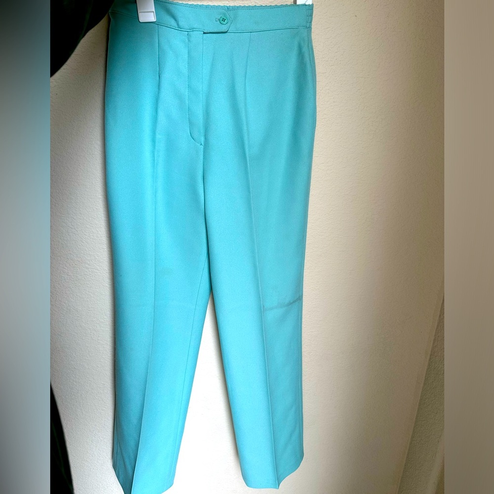 Vintage Sears Perma-Prest Pants That Fit Blue Pants - Size 12